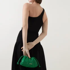 New Plisse Drawstring Crossbody Bag Women Crossbody Bags