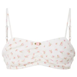 Outlet Pointelle Floral Pyjama Top Women Sleepwear
