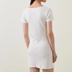 Pointelle Night Dress Women Sleepwear