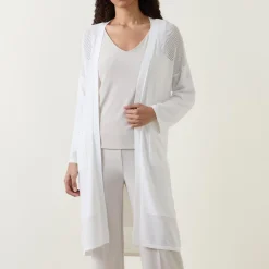 Best Pointelle-Stitch Cardigan Women Sweaters & Cardigans