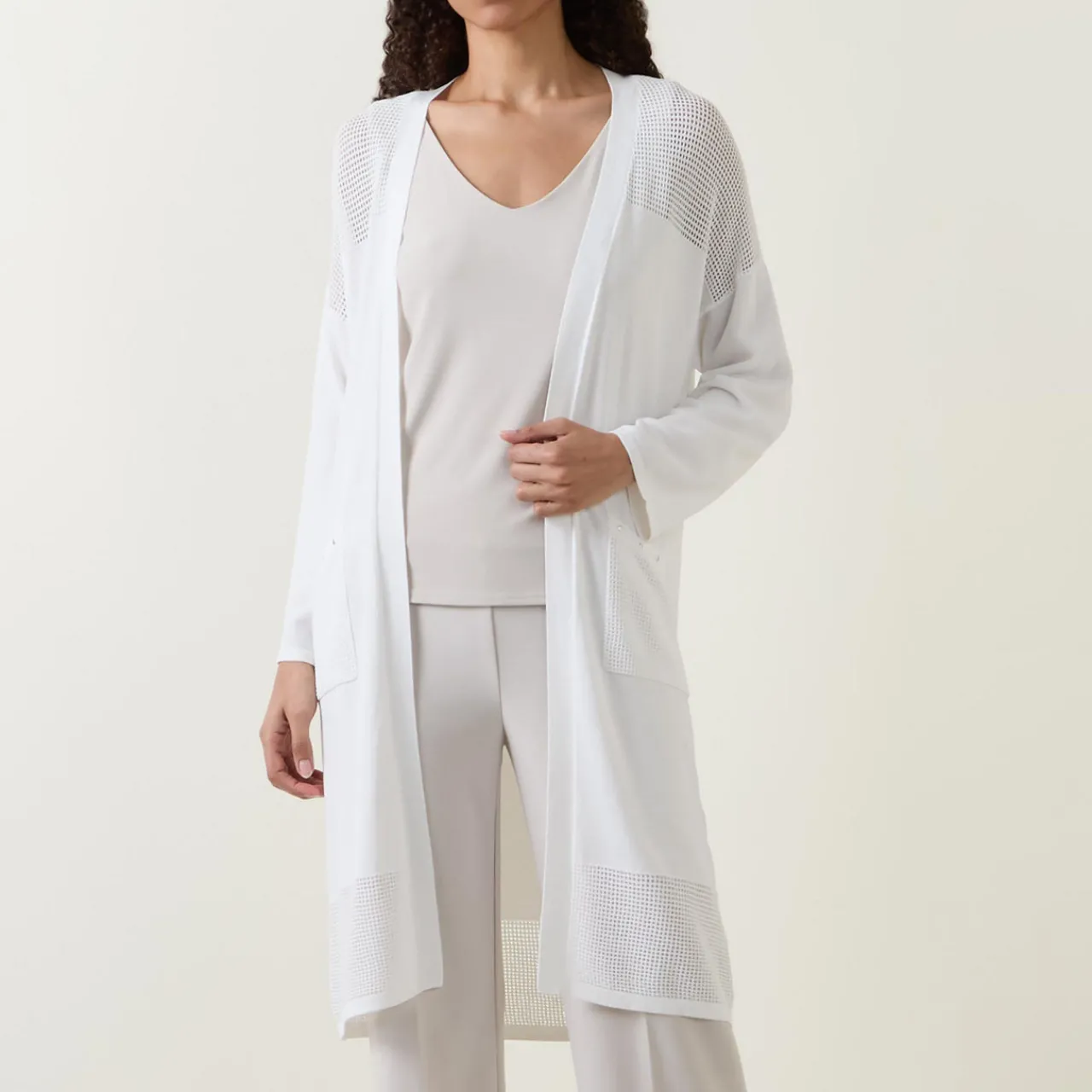 Best Pointelle-Stitch Cardigan Women Sweaters & Cardigans