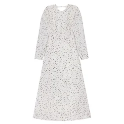 Clearance Polka Dot Tie Back Dress Women Dresses