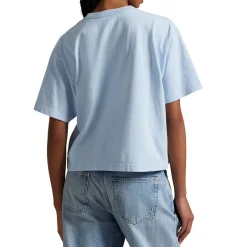 Outlet Polo Logo T-Shirt Women Tops