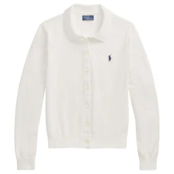 Polo Player Logo Cardigan Women Sweaters & Cardigans