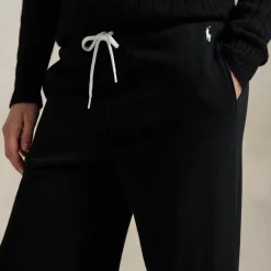 Polo Player Logo Drawstring Sweatpants Women Trousers & Shorts