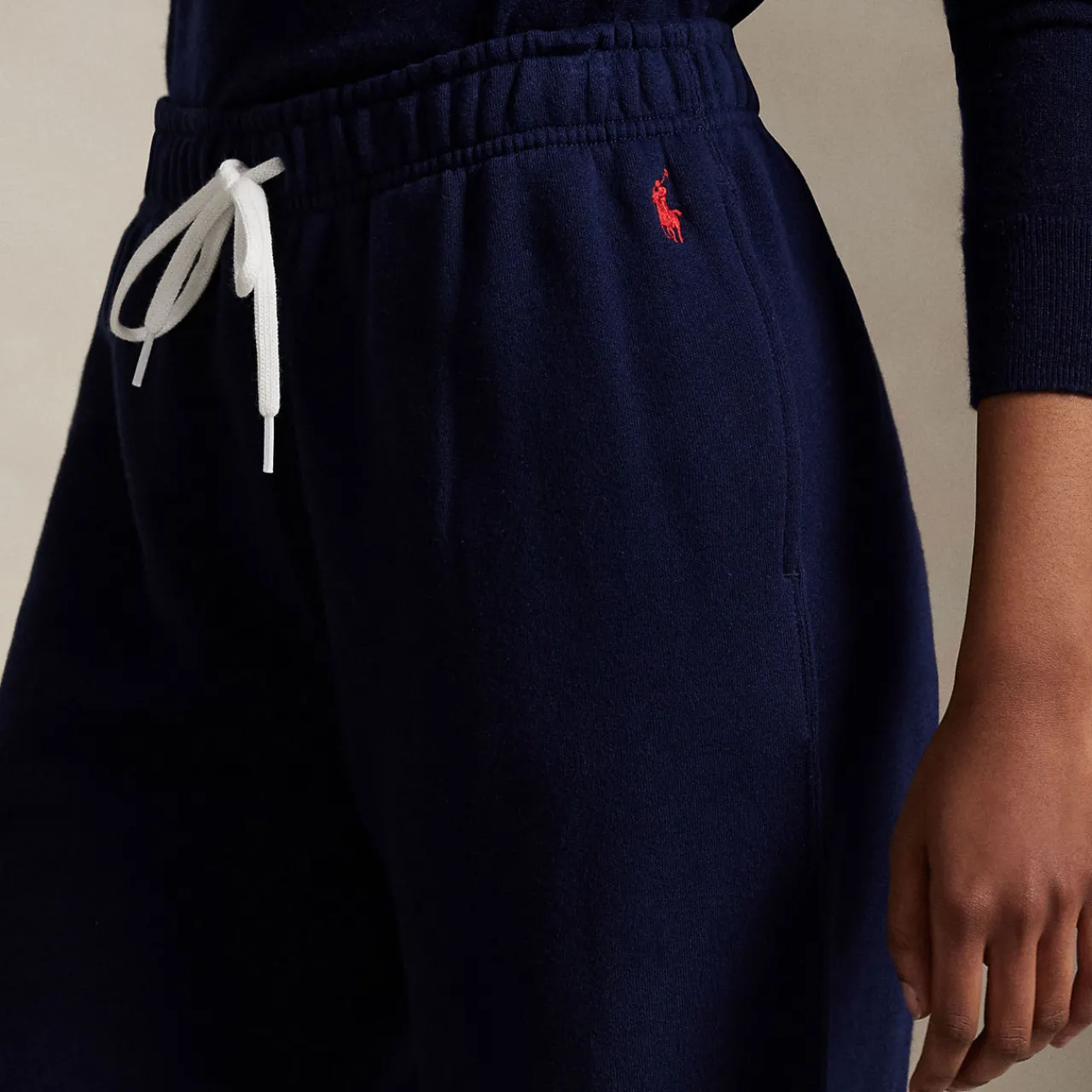 Sale Polo Player Logo Drawstring Sweatpants Women Trousers & Shorts