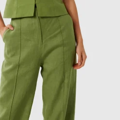 New Posey Linen Wide Leg Trousers Women Trousers & Shorts