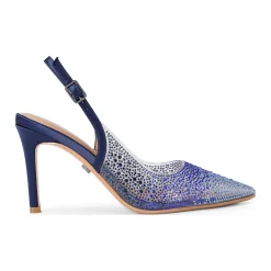 Best Positano Embellished Slingback Pumps Women Heels