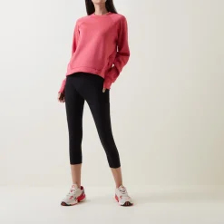 Discount Power Mid-Rise Cropped Leggings Women Activewear