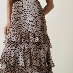Online Preslee Antelope Tiered Skirt Women Skirts