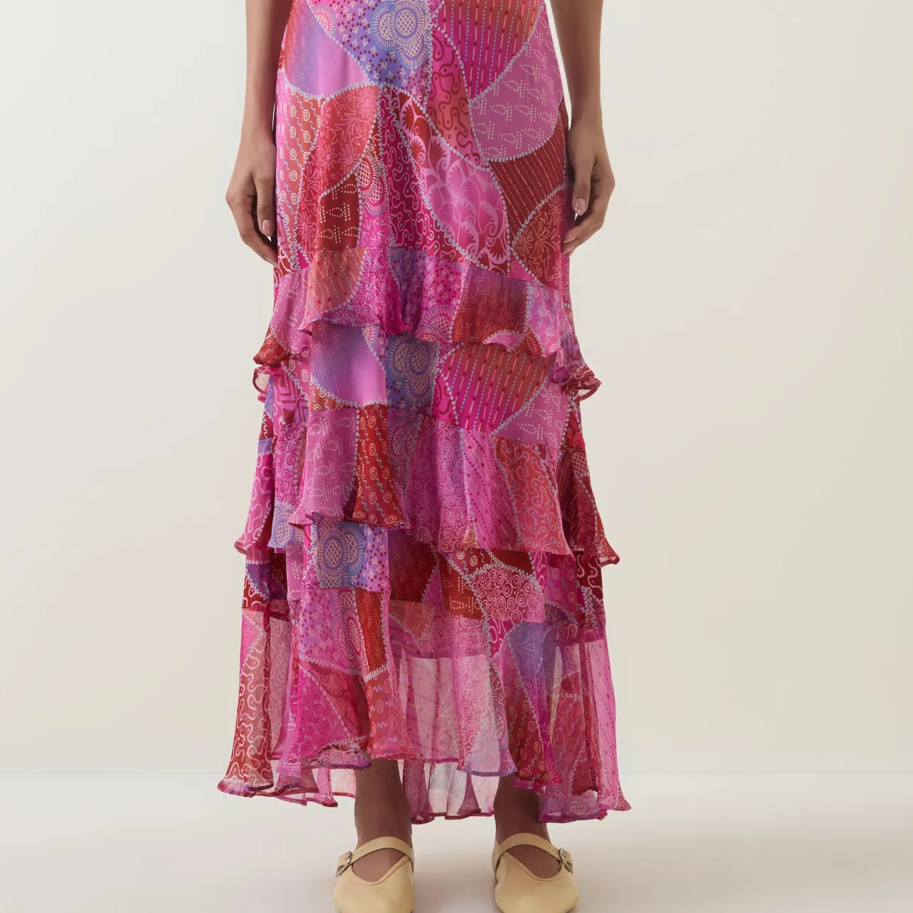 Discount Preslee Ibiza Night Sunset Skirt Women Skirts