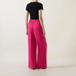 Pressed Wide Leg Trousers Women Trousers & Shorts