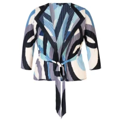 Online Printed Plissé Printed Jacket Women Coats & Jackets