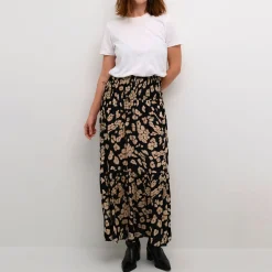 Clearance Printed Smock A-Line Skirt Women Skirts