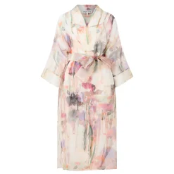 Sale Privet Floral Wrap Dress Women Dresses