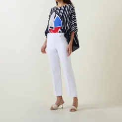Outlet Pull-On Straight Leg Trousers Women Trousers & Shorts
