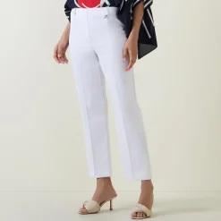 Outlet Pull-On Straight Leg Trousers Women Trousers & Shorts