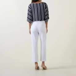 Outlet Pull-On Straight Leg Trousers Women Trousers & Shorts