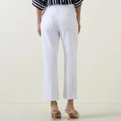 Outlet Pull-On Straight Leg Trousers Women Trousers & Shorts