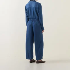 Sale Punna Denim Barrel Leg Trousers Women Trousers & Shorts