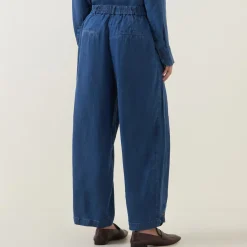 Sale Punna Denim Barrel Leg Trousers Women Trousers & Shorts