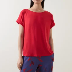 New Pure Chic Solid Pyjama Top Women Sleepwear