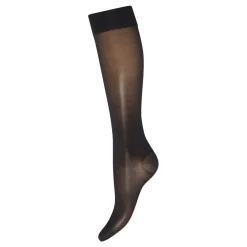 Pure Energy Knee High Socks Black Women Hosiery