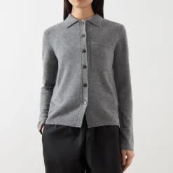 New Quero Polo Cardigan Women Sweaters & Cardigans