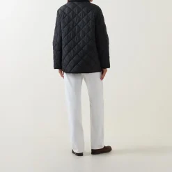 Best Quilted Corduroy-Trim Jacket Women Coats & Jackets
