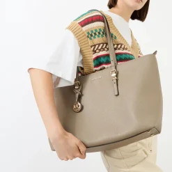 Clearance Quinn Large Pebbled Leather Tote Bag Women Top Handle Bags|Tote Bags