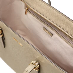 Clearance Quinn Large Pebbled Leather Tote Bag Women Top Handle Bags|Tote Bags