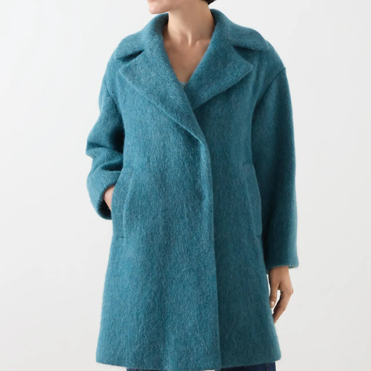 Rada Single-Breasted Brushed Coat Women Coats & Jackets