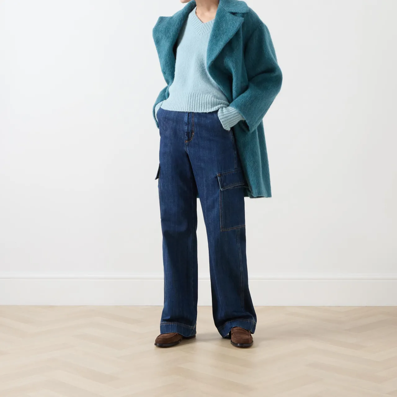 Rada Single-Breasted Brushed Coat Women Coats & Jackets