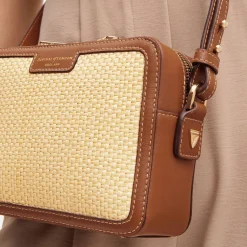 New Raffia Camera Bag Women Crossbody Bags