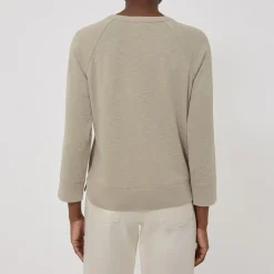 Outlet Raglan Textured Top Women Tops