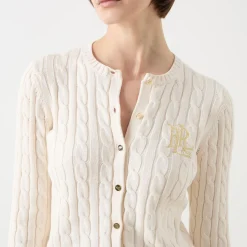 Hot Ralhan Cable-Knit Cardigan Women Sweaters & Cardigans