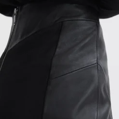 Best Raya Leather Pencil Skirt Women Skirts