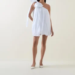 Best Razia Oversized Bow Mini Dress Women Dresses