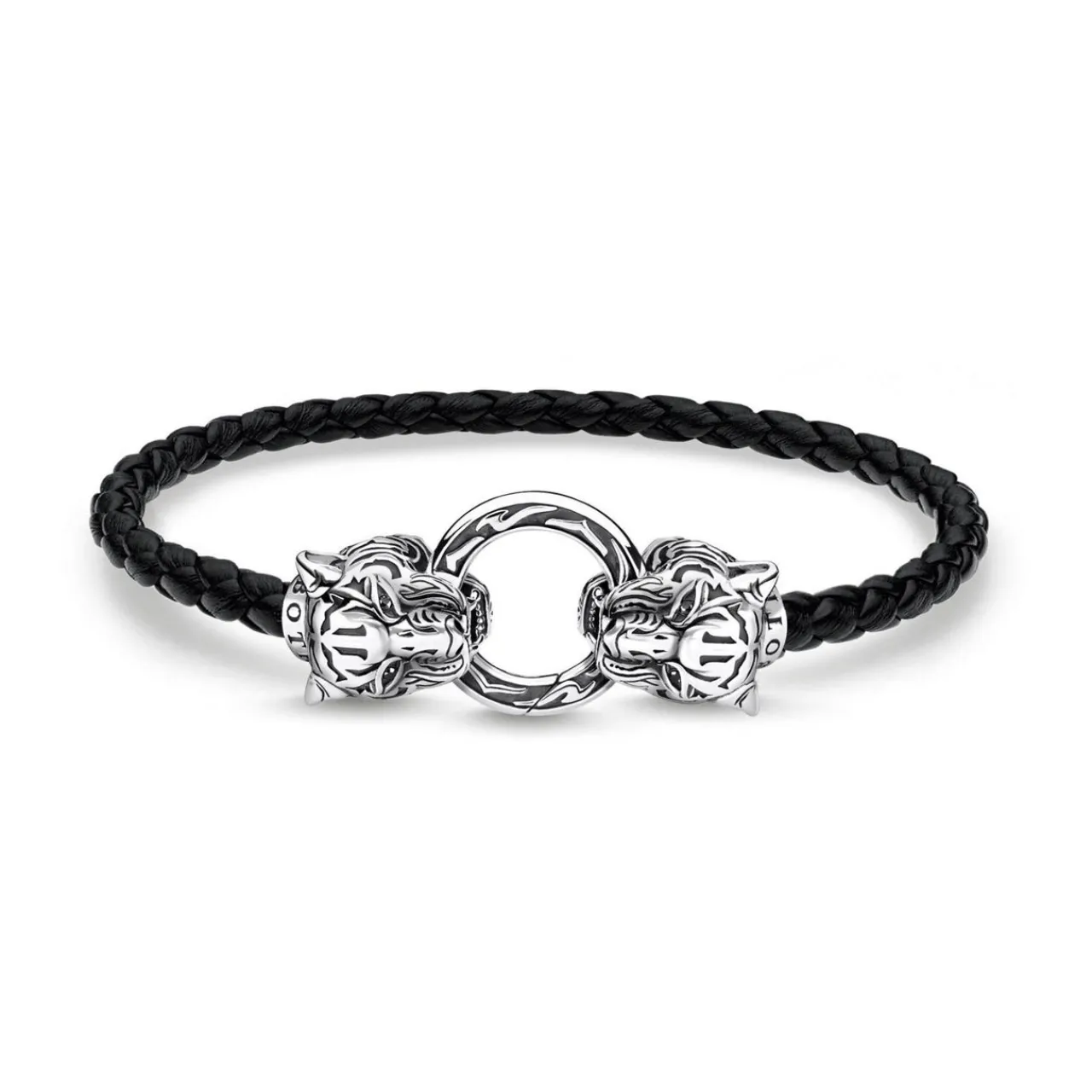 Online Rebel At Heart Tiger Leather Bracelet Women Bracelets
