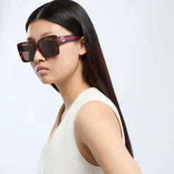 Sale Rectangle Sunglasses GC002405 GG1861S Women Sunglasses