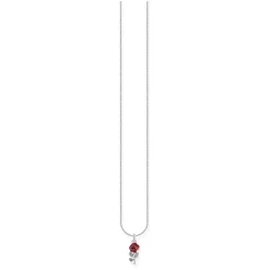 Sale Red Rose Pendant Necklace Women Necklaces