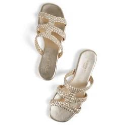 Sale Reena Plaited Suede Flat Sandals Women Sandals