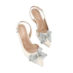 Sale Regal Bow Slingback Heels Women Heels