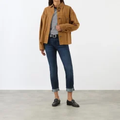 Relaxed Skinny Jeans Women Denim