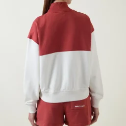 Best Revive Cropped Half-Zip Sweatshirt Women Activewear