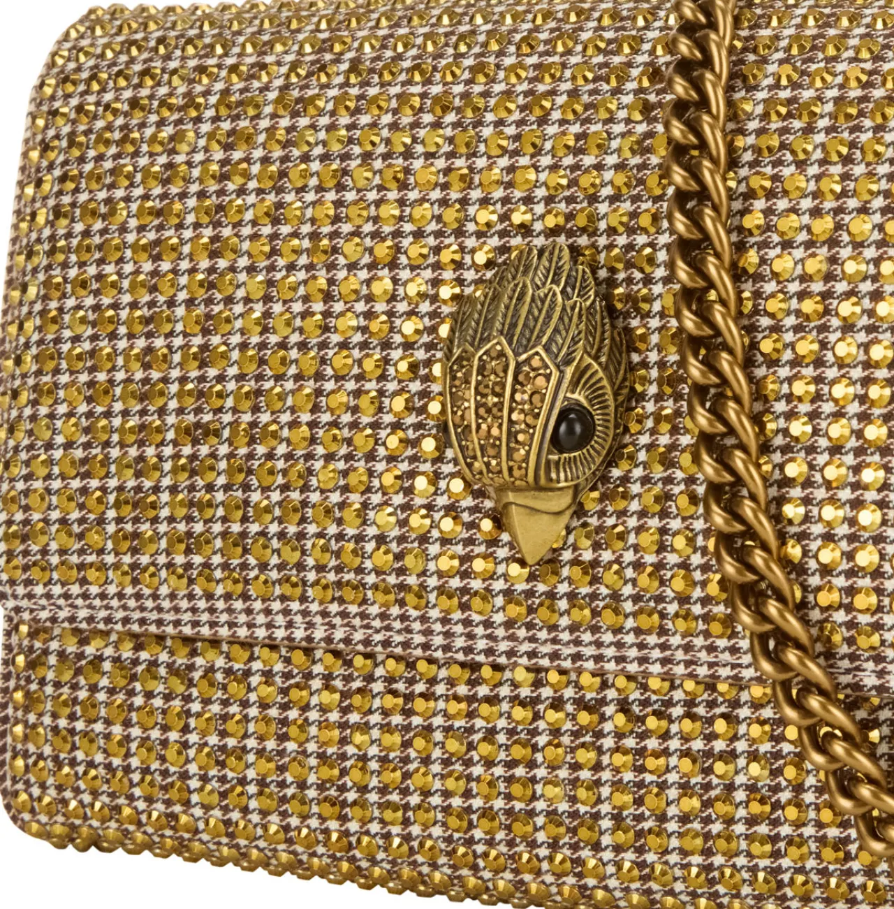 Rhinestone Embellished Chain Crossbody Bag Women Crossbody Bags