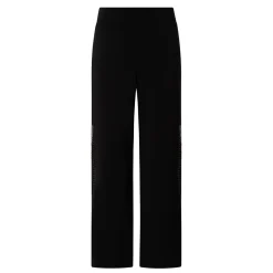Clearance Rhinestone-Embellished Wide Leg Trousers Women Trousers & Shorts