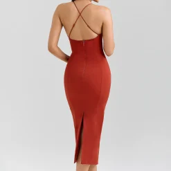 Sale Ria Fitted Dress Women Dresses