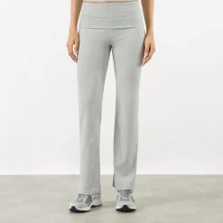 Online Rib Fold Over Trousers Women Activewear|Leggings