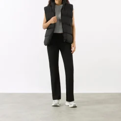 Hot Rib Fold Over Trousers Women Activewear|Leggings